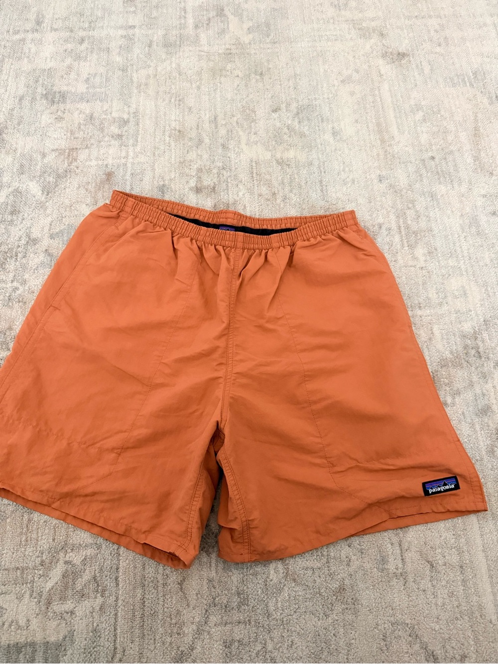 Patagonia Men’s Burnt Orange Athletic Shorts